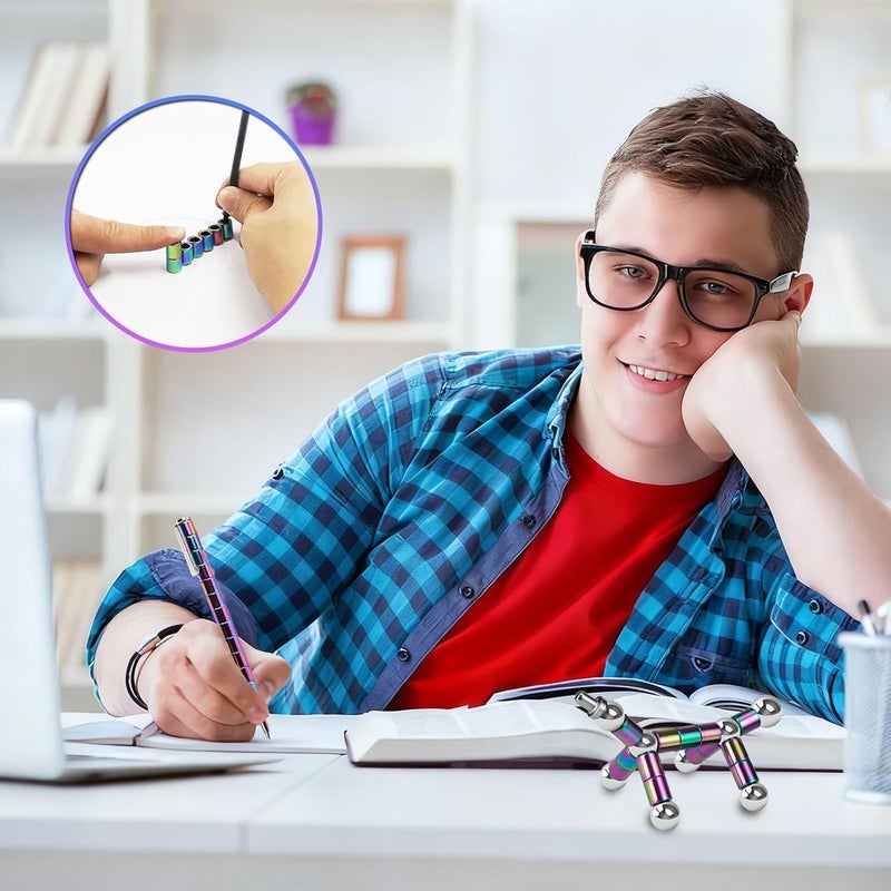 YYMHMF Store Fidget Pen Gifts For Teenage Girls - Magnetic Pen Cool Gadgets Teen Boys Gift Ideas - Magnet Pen Cool Things For Adults Kids Teens - Best Gift For 10 11 12 13 14 15 Year Old Boy - Novelty Toy For 8-12 - Image 2